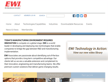 Tablet Screenshot of ewi.org